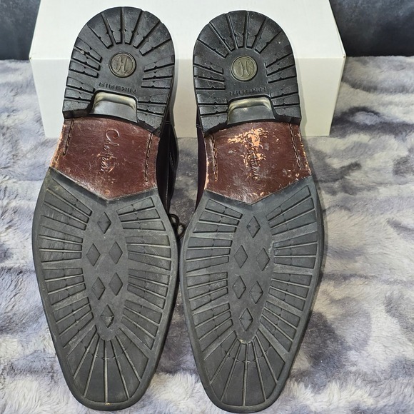 Cole Haan x Nike Air Boots‎ Dark Brown Leather Lace Up Mens 10.5